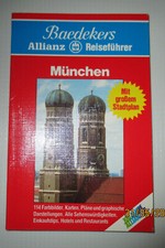 Baedekers-Allianz Reiseführer München, mit grßem Stadplan, Taschenbuch 1990