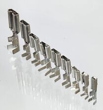 Kabelschuhe Flachstecker Steckhülsen Stecker m Rastzunge 2,3 2,8 6,3 7,8 9,5 ZNG