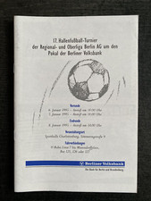 1995 HT Berlin - 1. FC Union, Hertha BSC (A), TeBe, FC Berlin, Babelsberg 03, ..
