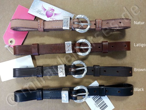 Western show kinnriemen leder - western, show-kinnriemen