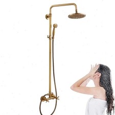 Retro Duschsystem Duscharmatur