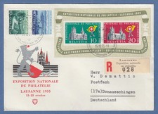 Schweiz 1955 Blockausgabe