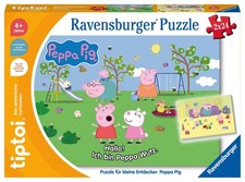 tiptoi® Puzzle für kleine Entdecker: Peppa Pig - 2x24 Teile, 