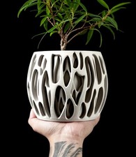3D Design Blumentopf „Slime Pla“ – Moderne Vase/Übertopf aus dem Bergischen Land