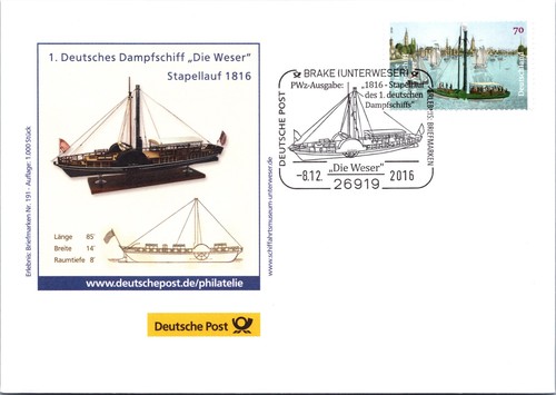 Fdc bund brd 2016 - fdc,