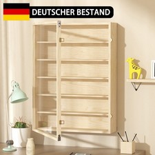 6-fach Display Vitrine aus