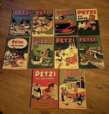 PETZI 10 Bücher Comics Hefte