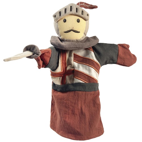 Handpuppe ritter mit schwert - ritter,