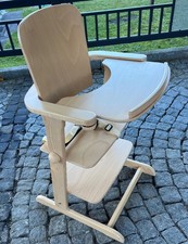 Geuther Kinderhochstuhl mitwachsend, mit Ess- und Spielbrett + Kissen - SEHR GUT