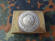 (A26-100)  Original  Dienst-Koppel Koppelschloss Reichswehr Gott mit uns