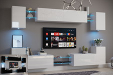 Moderne Wohnwand Schrankwand