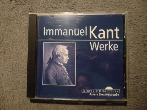 Immanuel kant werke pc - werke,