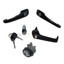 VW Bus T3 Türgriffe Zündschloss Schiebetürgriff Heckklappe ab 08/84 gleichschl.