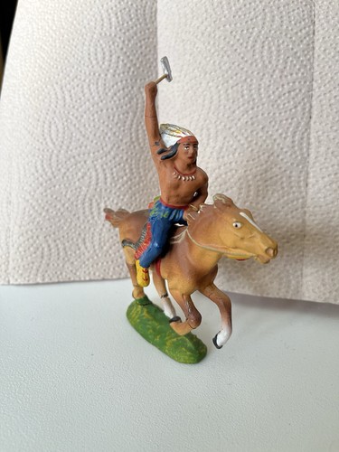 Indianer pferd mit axt - zu,