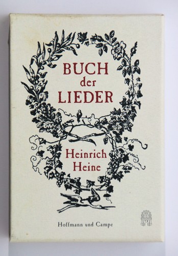 Buch der lieder - der, von