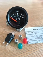 VDO Cockpit Vision Voltmeter 12V Instrument 52mm Classic VW Golf GTI VR6 Quattro