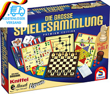 Schmidt Spiele 49125 Die Große Spielesammlung, Alle Spielfiguren Aus Holz
