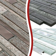 Muster Mosaikfliesen Panorama Badezimmer Dusch Wand Küchenspiegel Wohnzimmer WC