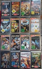 PSP Spielesammlung, Lego, Star wars, Indiana Jones, Loco Roco,Avatar