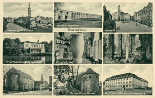 Ansichtskarte bunzlau 1939 - bunzlau,
