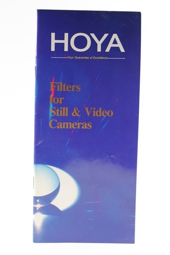 Prospectus hoya filter - hoya, still