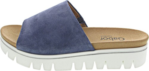 Gabor damen pantolette blau - gabor,