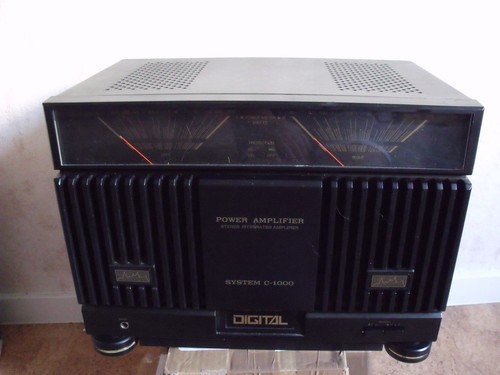 Stereo power amplifier - amplifier, system
