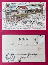 Litho AK NEUGERSDORF 1904