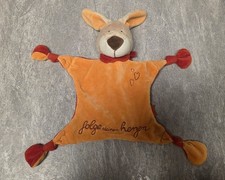 ❤️ Schmusetuch * Sigikid * Hase * rot/orange * folge deinem Herzen❤️