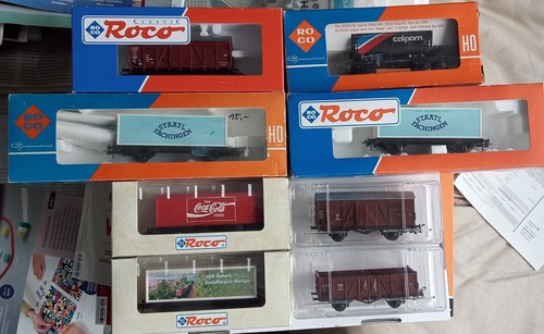Sammlung roco güterwagen - sammlung,