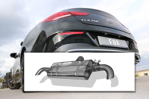 Fox sportauspuff mercedes cla - fox,