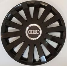 4 Radkappen Radzierblenden  Audi 80 90 100 A1 A2 A3 A4 Allroad A6 TT 17" SCHWARZ