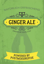 Ginger Ale - Postmixsirup - Postmix - Sirup - Getränkesirup - 10lBiB (8,25€/L)
