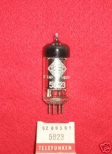 Röhre 5823 TELEFUNKEN Tube RAUTE NEUwertig Valve Valvula Valvola Tutto Lampe