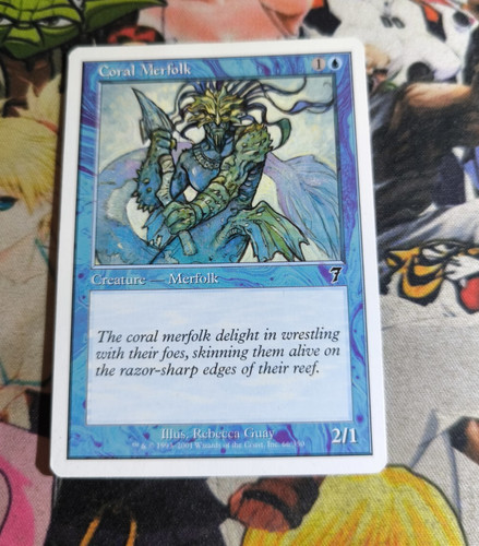 Mtg coral merfolk - merfolk, nm