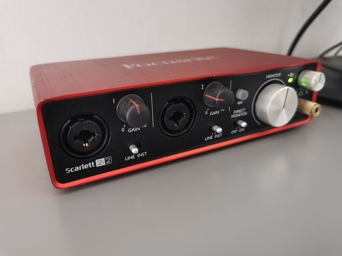 Focusrite scarlett 2i2 - scarlett, usb