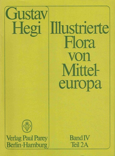 Gustav hegi illustrierte flora - hegi,