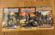 CAPTAIN CONCHO DER REBELL AUS TEXAS. 3 Hefte. Bd 25, 26 & 27 Bastei Erstausgabe