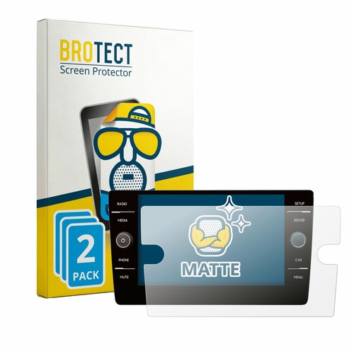 Displayschutzfolie matt - 2x,