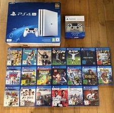 PS4 Pro 1TB Konsole mit 2 Controllern und 20 Spielen