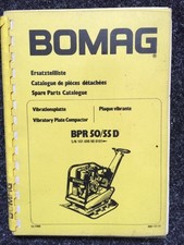 x 206 Bomag BPR 50 55 D   Ersatzteilliste parts list Ersatzteilbuch