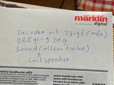 Märklin H0 MFX Sounddecoder