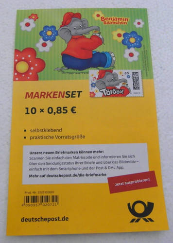 10x briefmarken - 10x, 0,85€