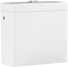 Grohe AP Spülkasten Cube Keramik 39489000, Anschluss seitlich alpinweiß