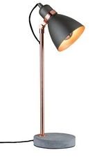 Paulmann Tischleuchte Neordic Orm 1-flammig Kupfer/Beton Tischlampe Lampe NEU