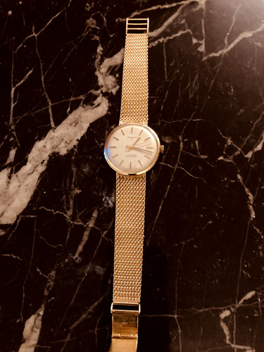 Goldene herrenarmbanduhr 333 - herrenarmbanduhr,