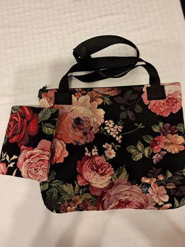 Tasche gobelin blüten x - 37,