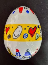 ARZBERG Porzellan Schmuck Ei