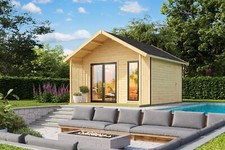 44mm Gartenhaus ca.390x410cm