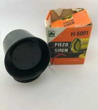 70er 80er Jahre Piezo Sirene Auto Oldtimer Alarm 12V 400mA Metallfuß OVP